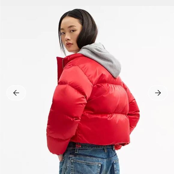 Red Puffer Jacket - Picture 1 of 3